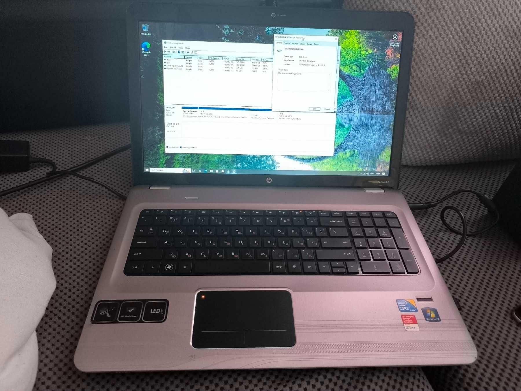 Лаптоп HP Pavilion dv7