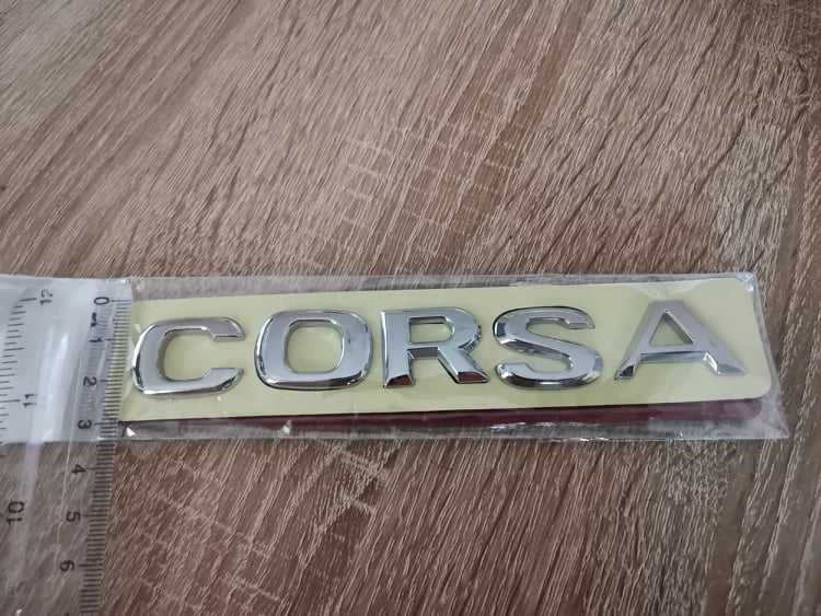 Емблема Надпис лого Опел Корса Opel Corsa