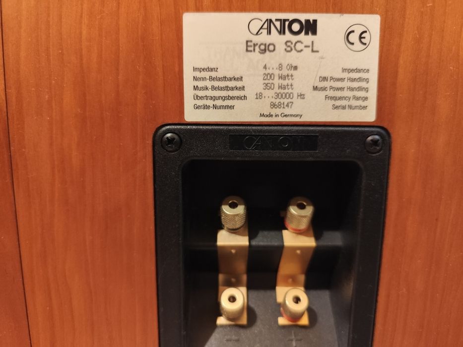 Canton Ergo SC-L (Cherry)