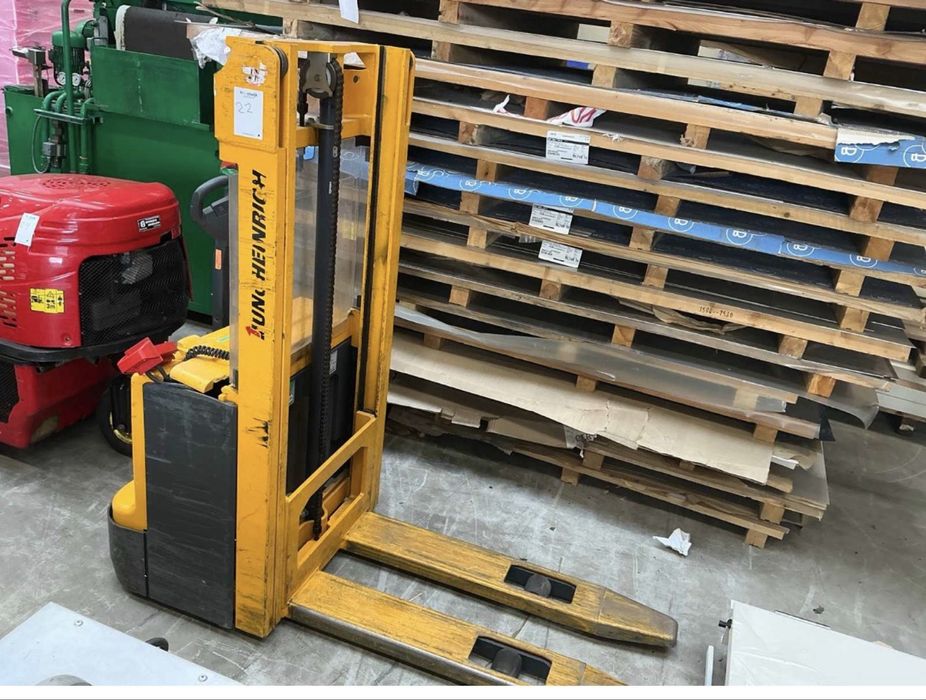 Transpalet Stil EXU 16, Transpalet Jungheinrich stacker cu catarg