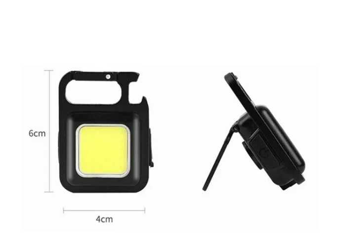 Mini lanternă, lanternă portabilă, cob led mini, reîncărcabilă