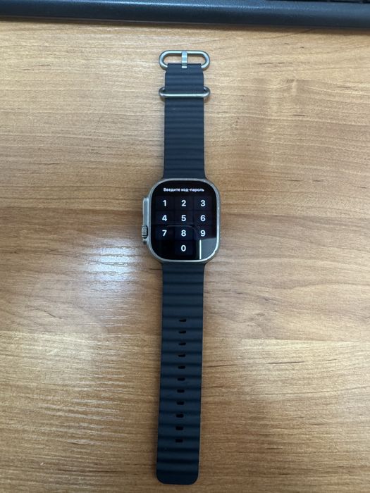 Apple watch 7 ultra в хорошем состоянии.