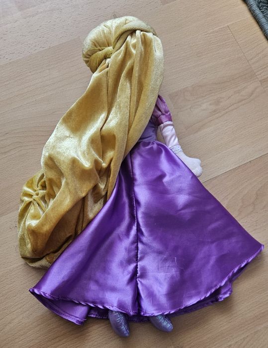 Papusa Rapunzel Disney, din plus, 38 cm