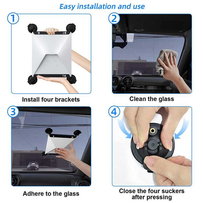 Starlink Mini крепеж с присосками