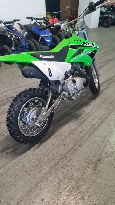 Cross 110cc kawasaki semiautomat pentru copii