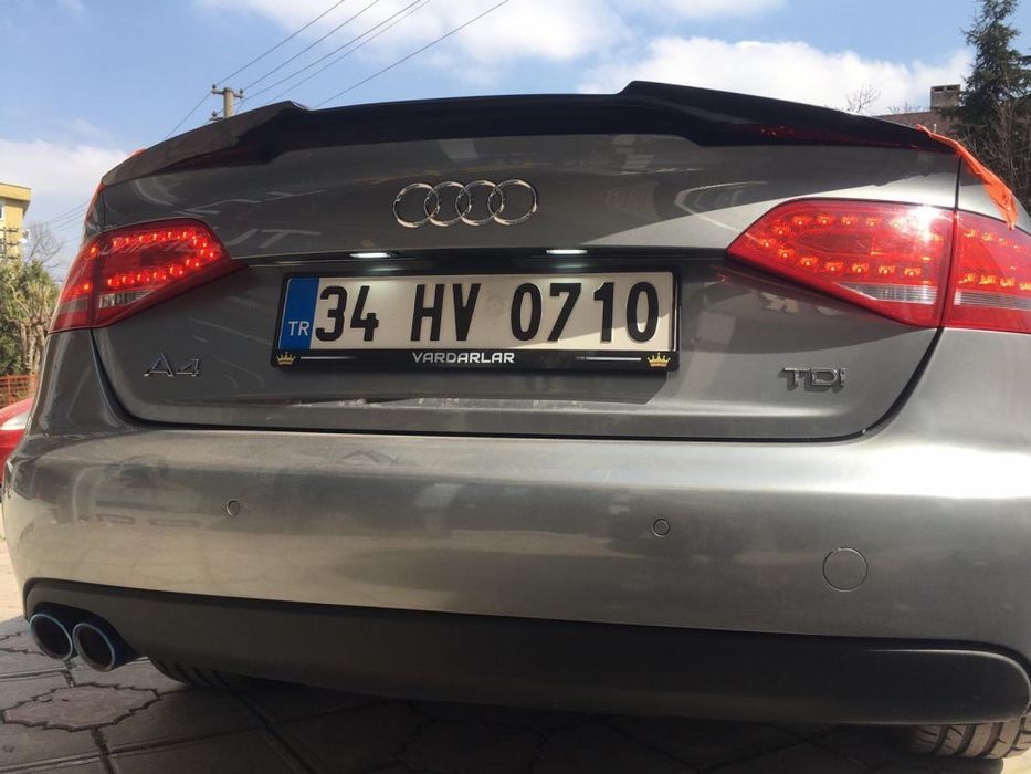 Спойлер за багажник Audi A4 B8 (2007-2011), ауди а4 б8, лип тунинг