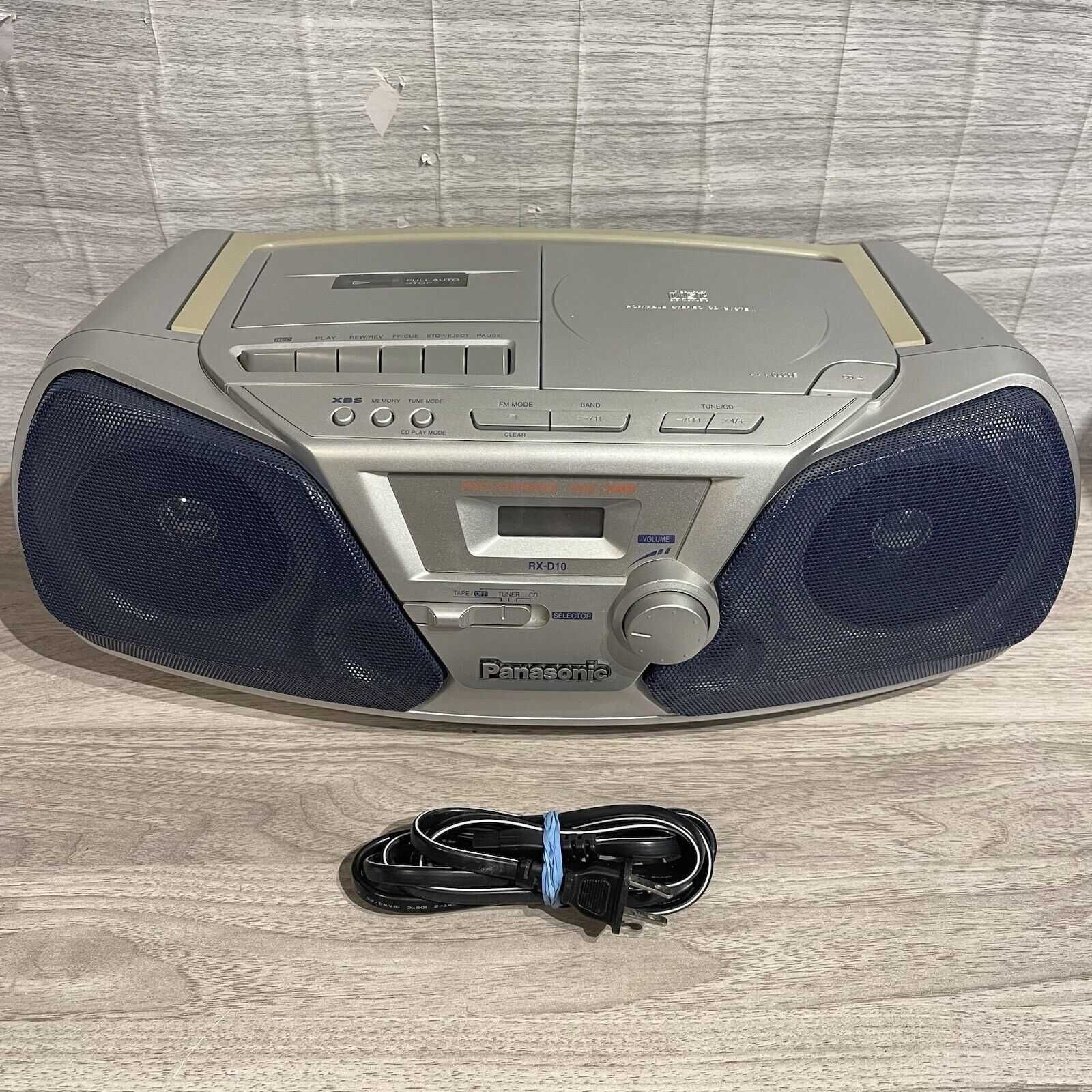 Panasonic RX-D10 CD Радиокасетофон