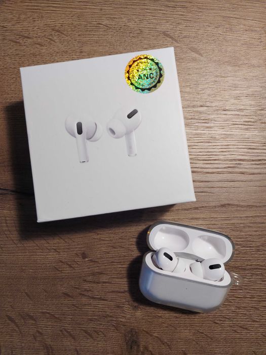 Casti Apple Airpods Pro 1 tws bluetooth bass puternic husa protectie