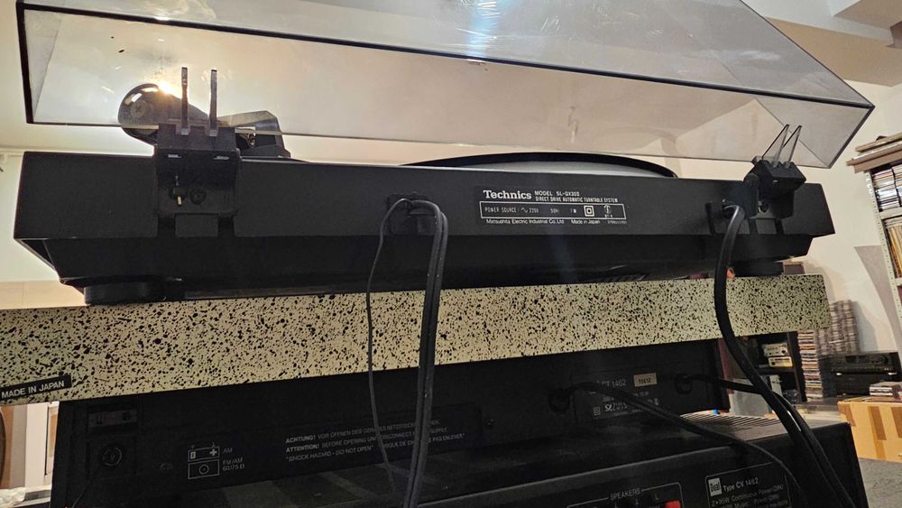 Pickup, picup Technics SL-QX300 Direct Drive Full Automatic test video