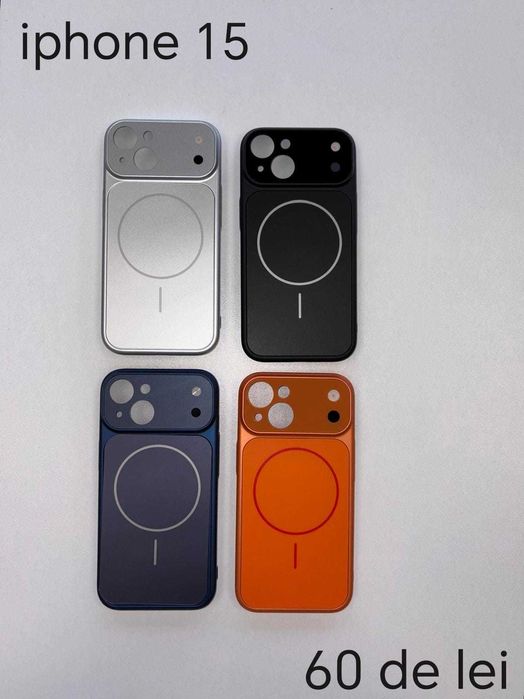 Huse, Folii, Cabluri iPhone 15 - Montaj gratuit folie