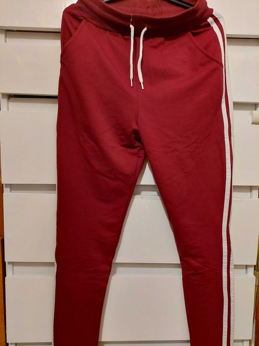 Pantaloni sport/casa/sala Adrom, rosii TRANSPORT GRATUIT