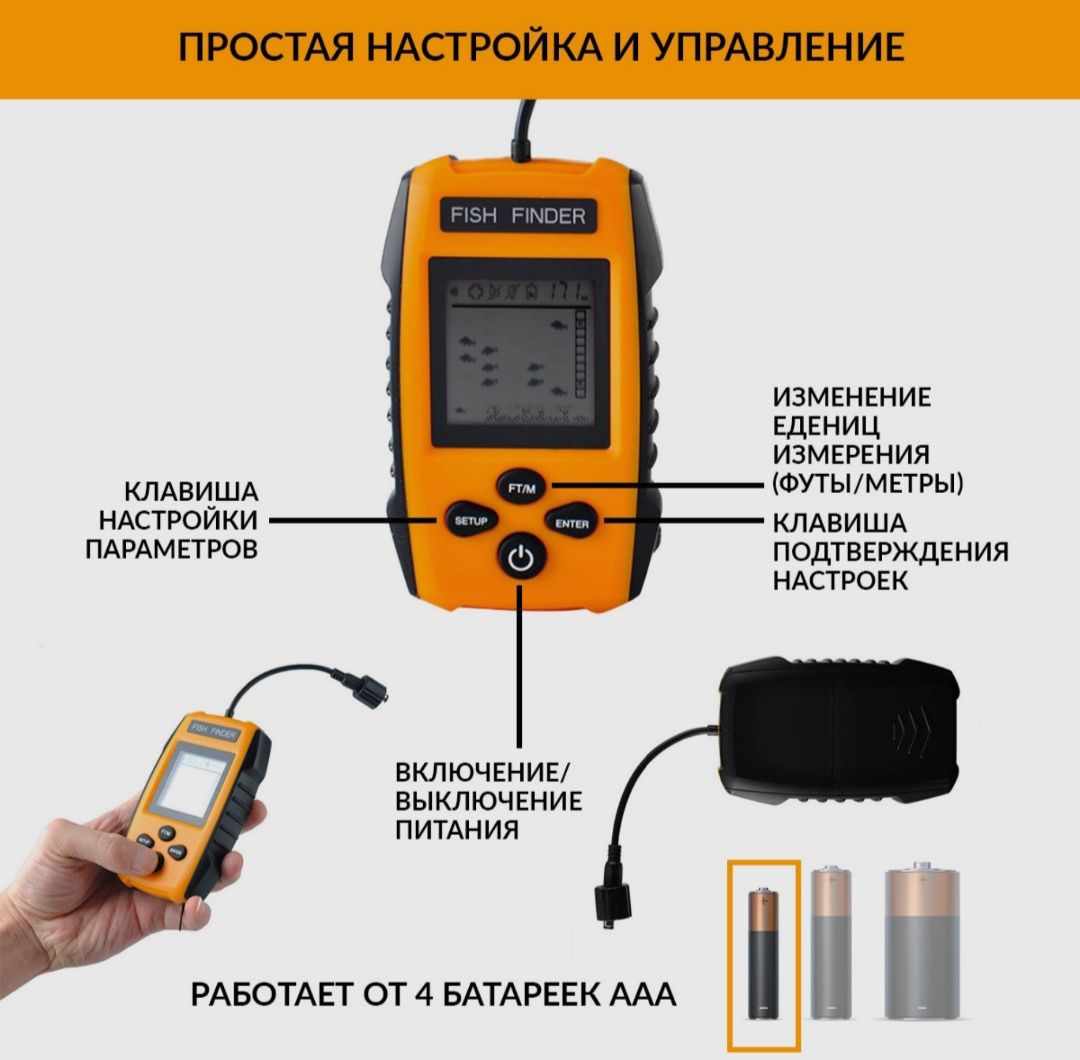 Новый функциональный эхолод с доставкой.