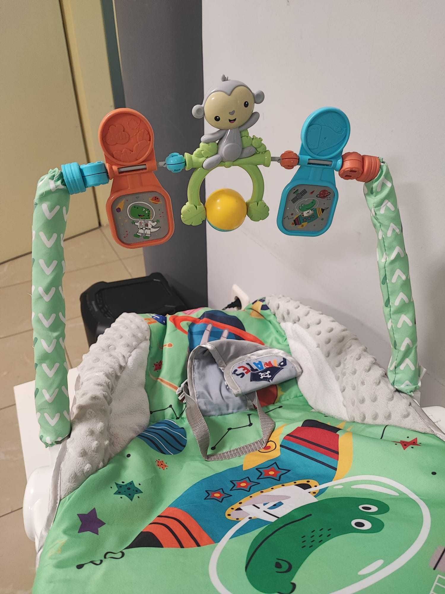 Chipolino Бебешки шезлонг Baby Spa зелен