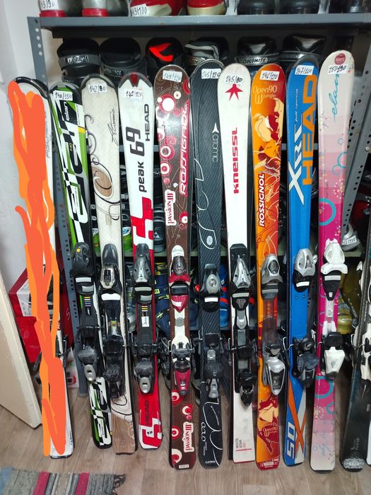 Ски и ски обувки втора