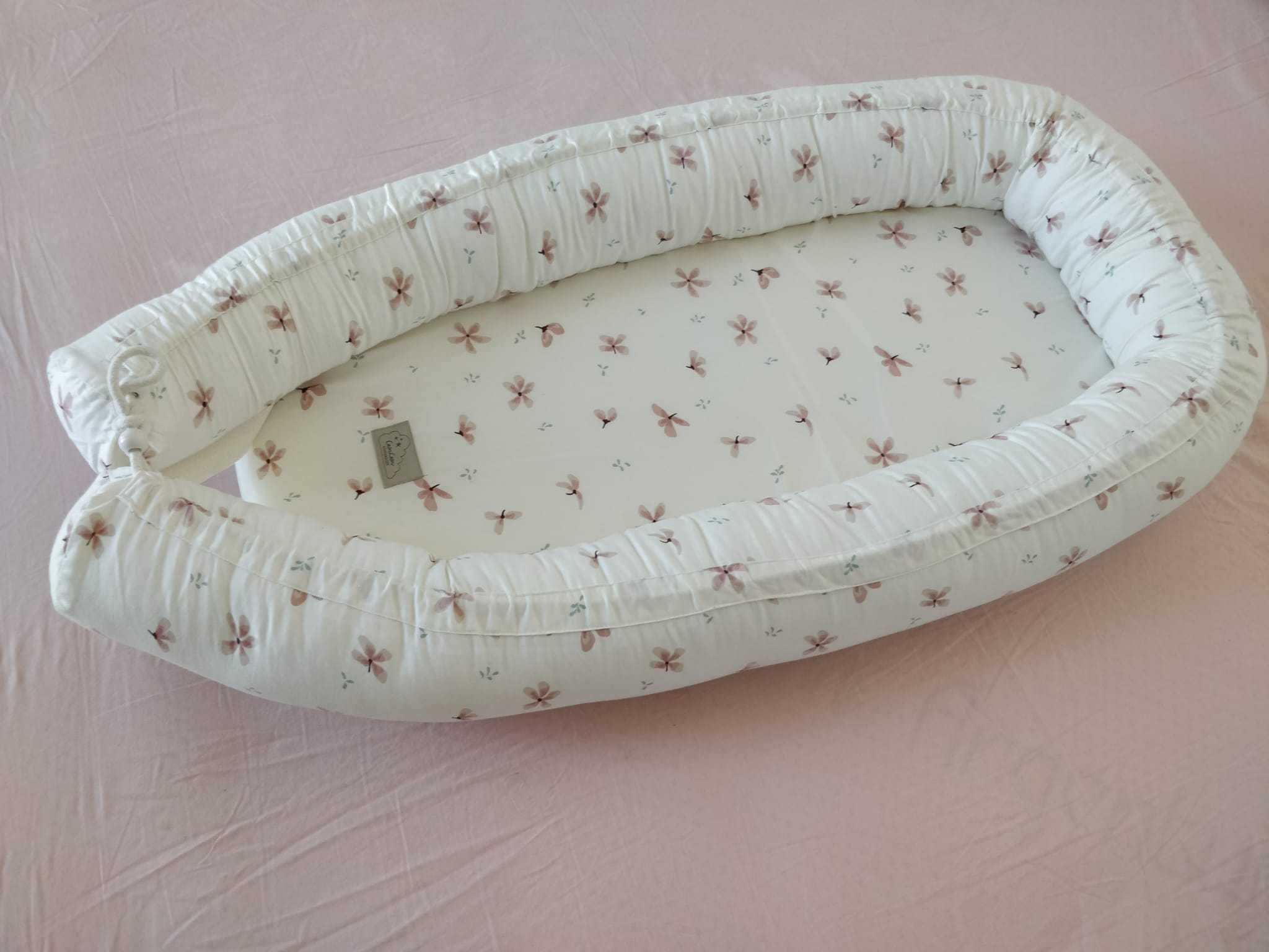 Babynest 30x75cm CamCam Wildflower Creme