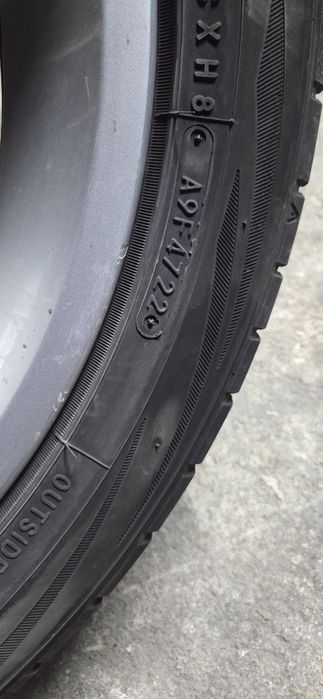 Джанти  17 цола с гуми VW