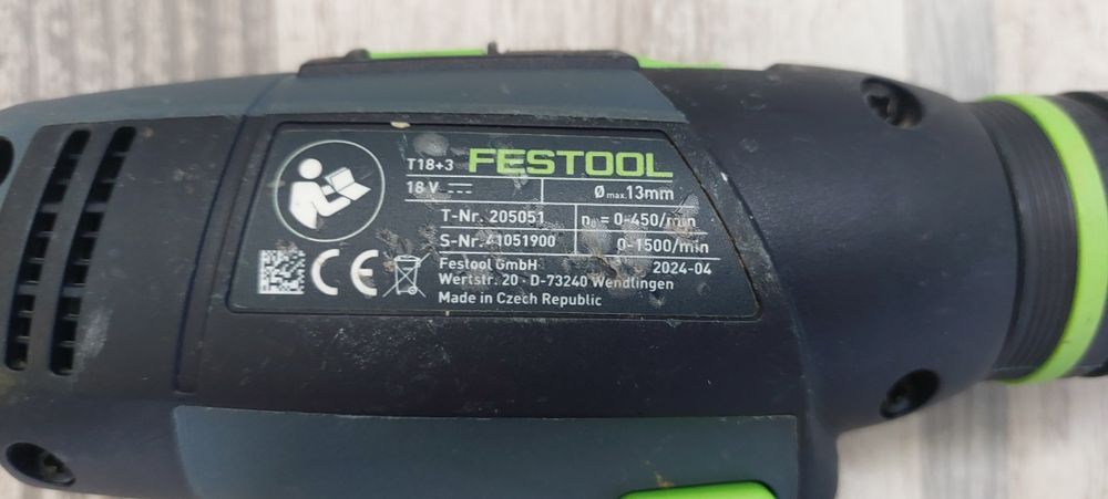 Bormasina festool  18 v corp