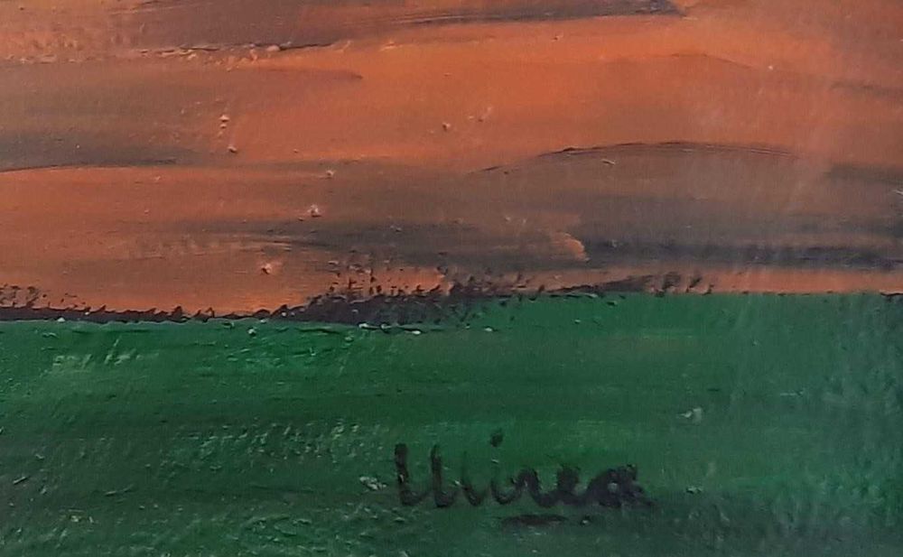 Ion Mirea, Ulei pe pânză, Semnat, Dimensiuni 42 x 70 cm