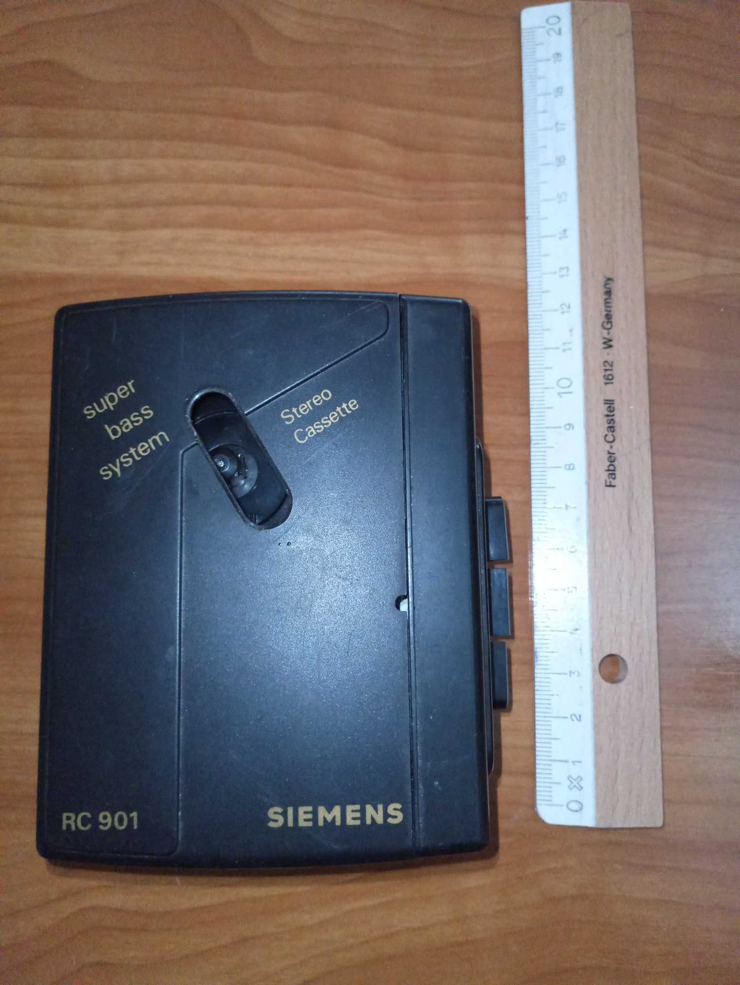 Vechi walkman ani 90 siemens RC 901 walkman bass