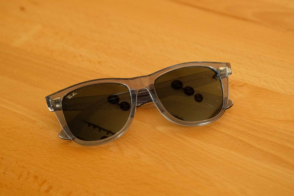 Ochelari soare RayBan RAY Ban Wayfarer Transparent Blue 54mm