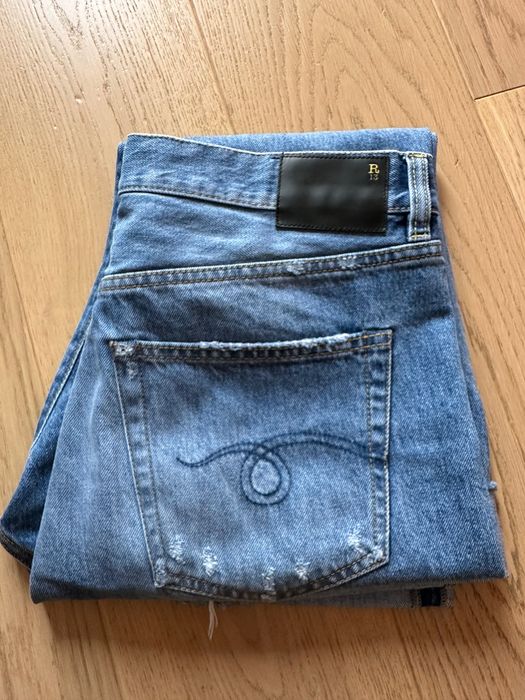 Jeans R13 crossover, cropped, 26 (S)