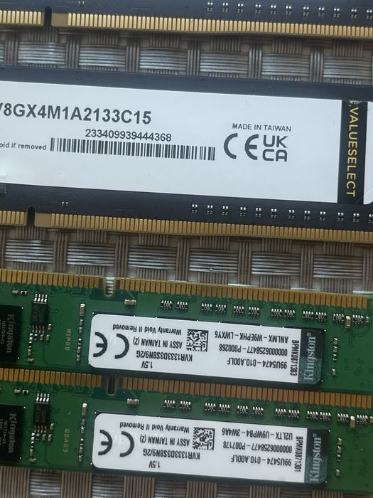 Memorie ram corsair 2/8gb