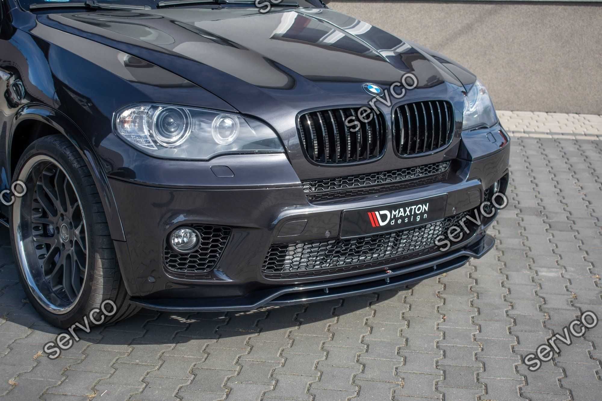 Prelungire bara fata Bmw X5 E70 M-Pack Facelift 2010-2013 v1  Maxton