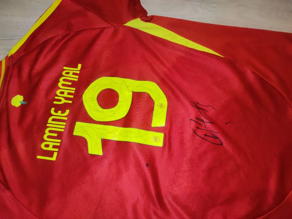 Форма Ламин Ямаль  с автогрофоми "Cannavaro" и "Odil Ahmedova"
