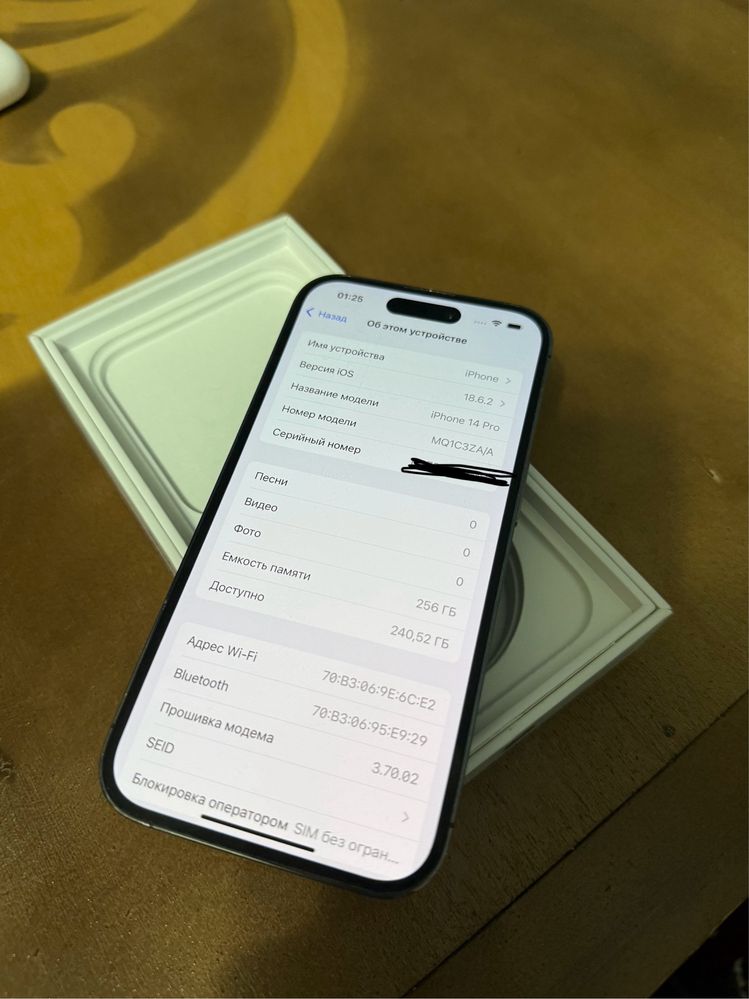 iPhone 14 Pro 256gb dual.