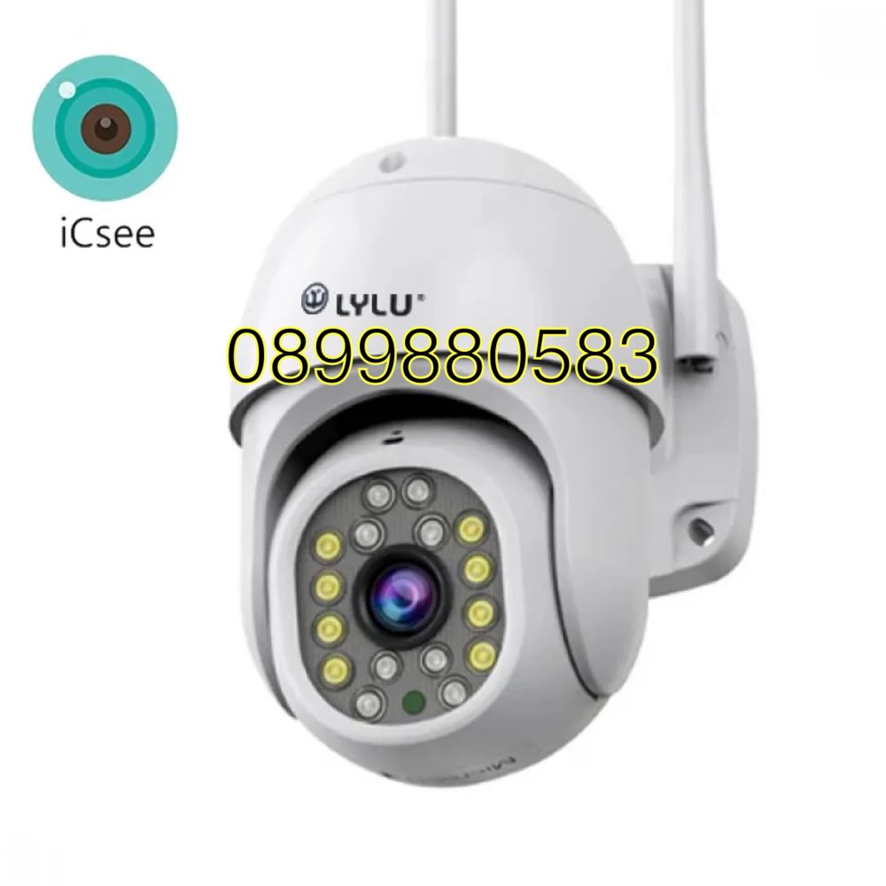 Въртяща куполна Wifi Камера 6MP 16 Led LYLU