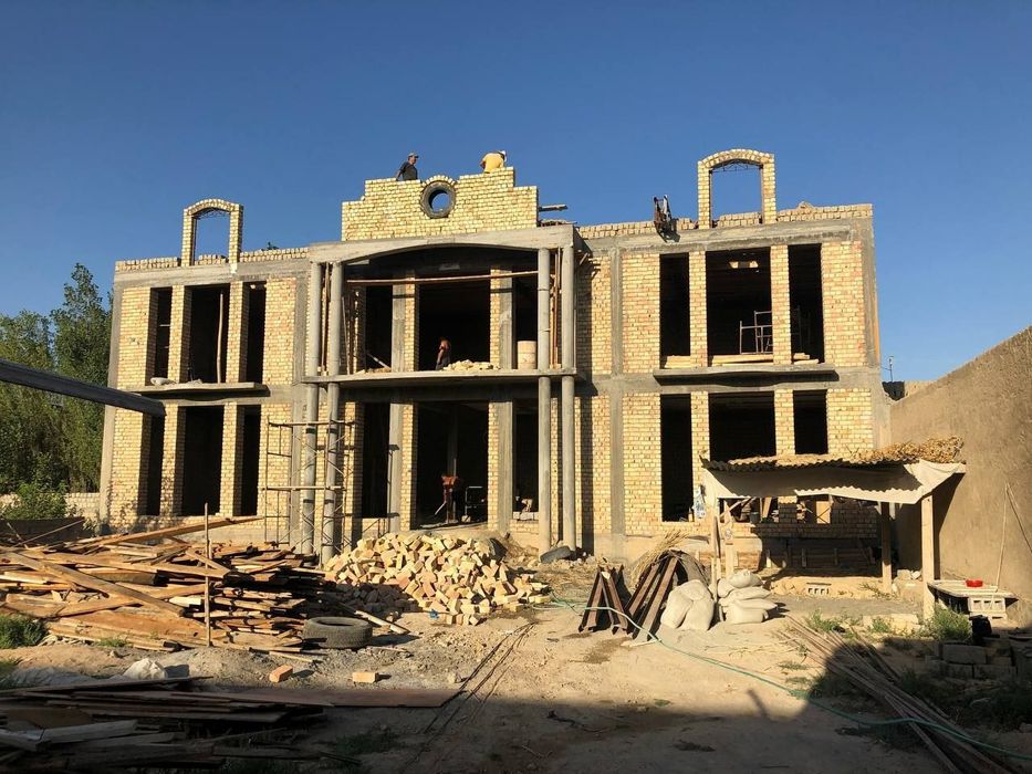 Noldan uy quramiz va qurilish ishlarini qilamiz