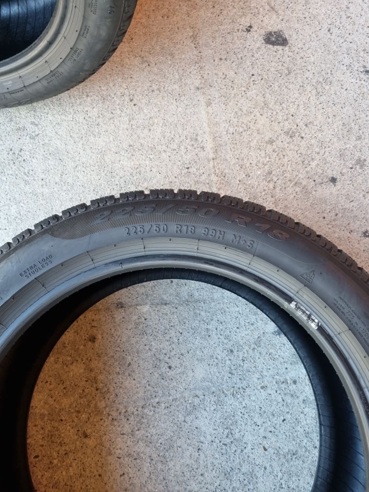 4 anvelope iarna PIRELLI 225/50/18 DOT 2018 PRET PER BUCATA