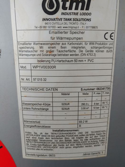 Boiler Pompa de Caldura..