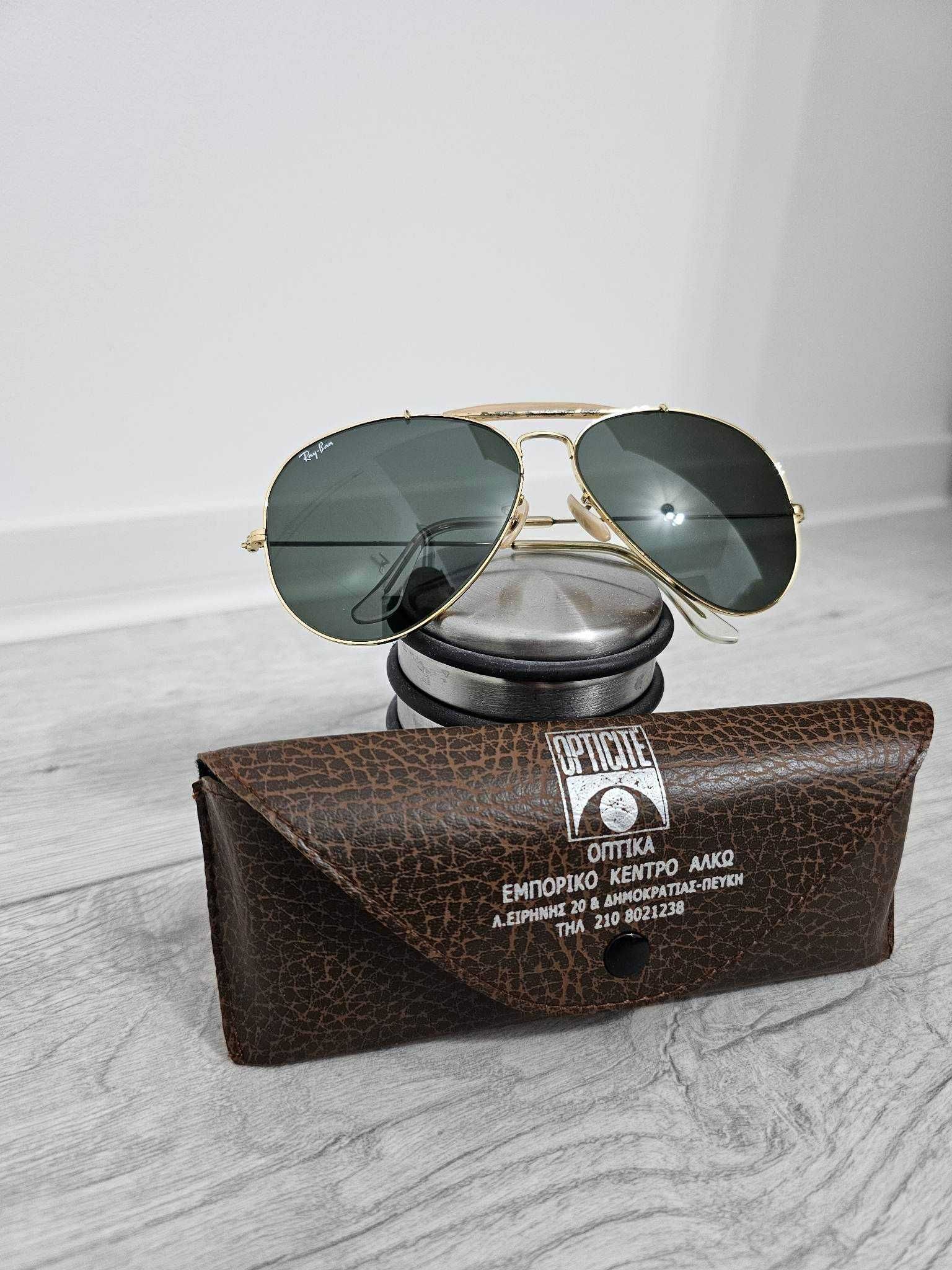 Ochelari Soare Bausch&Lomb Ray Ban Aviator 1970 Vintage made in USA