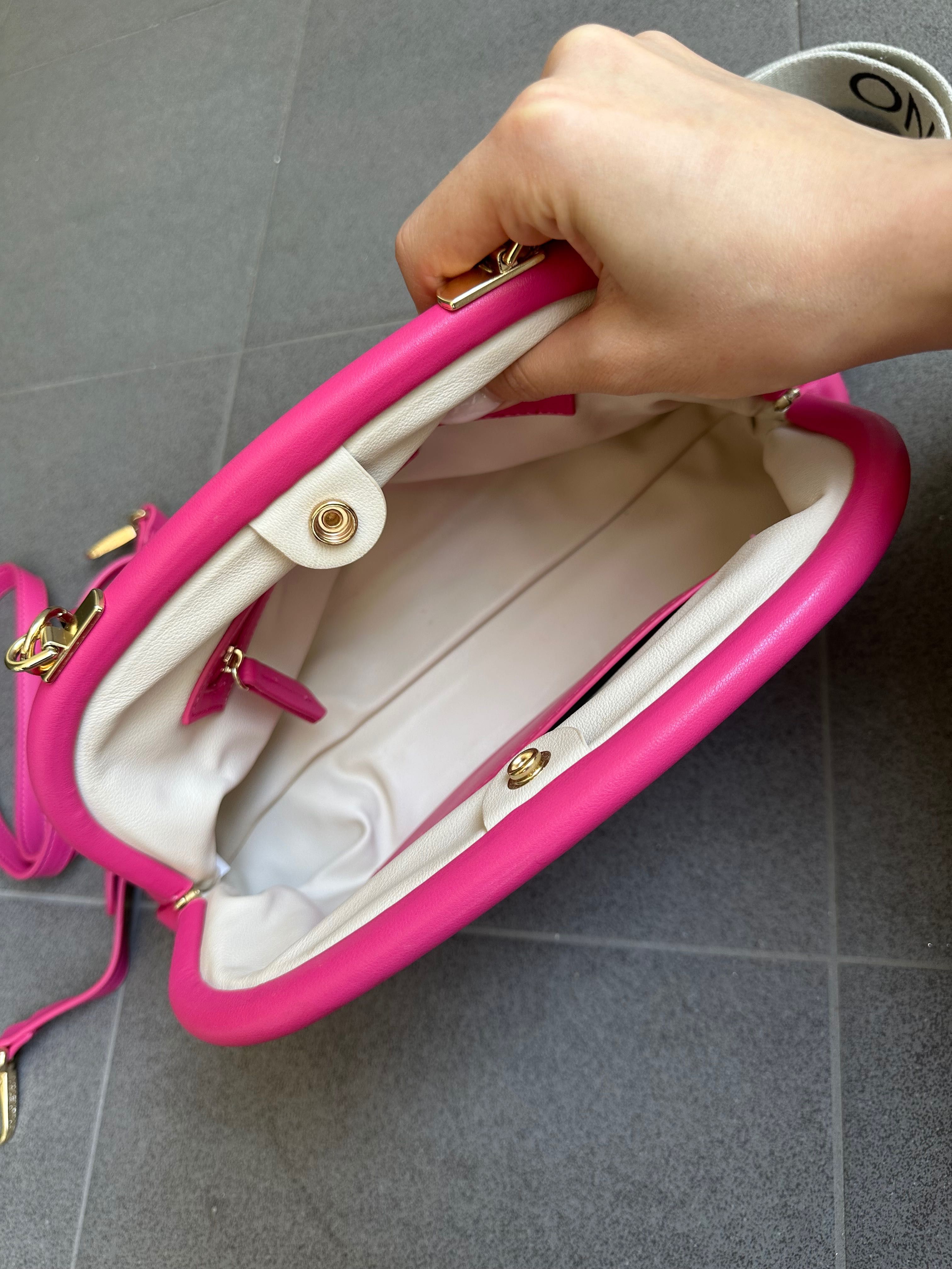 Розова чанта Valentino, Furla, Pinko