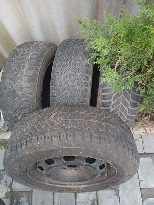 Cauciucuri M+S 195/65/R15 cu jantă