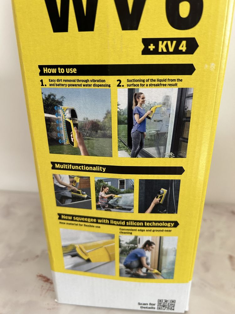 Aspirator geamuri Karcher cu vibratii