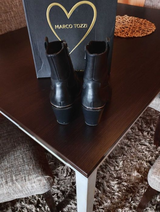 Дамски боти от естествена кожа