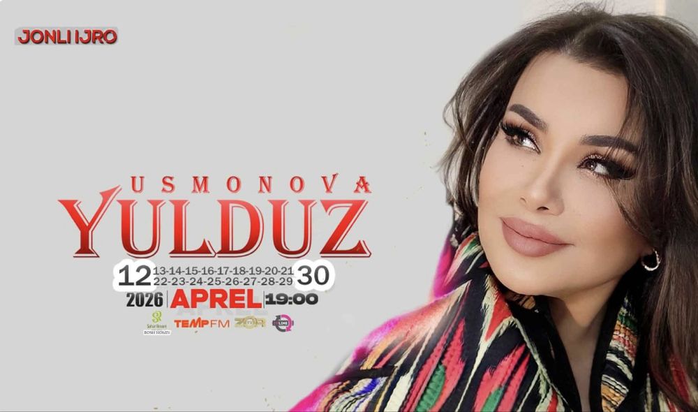 Yulduz Usmonova konsertiga biletlar bor.
