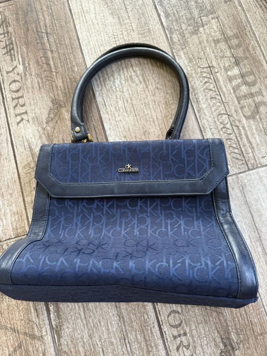 Geanta Calvin Klein albastra
