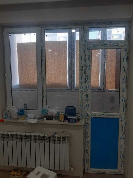 Продам окна б/у, пластиковые в г. Астана. Торг есть