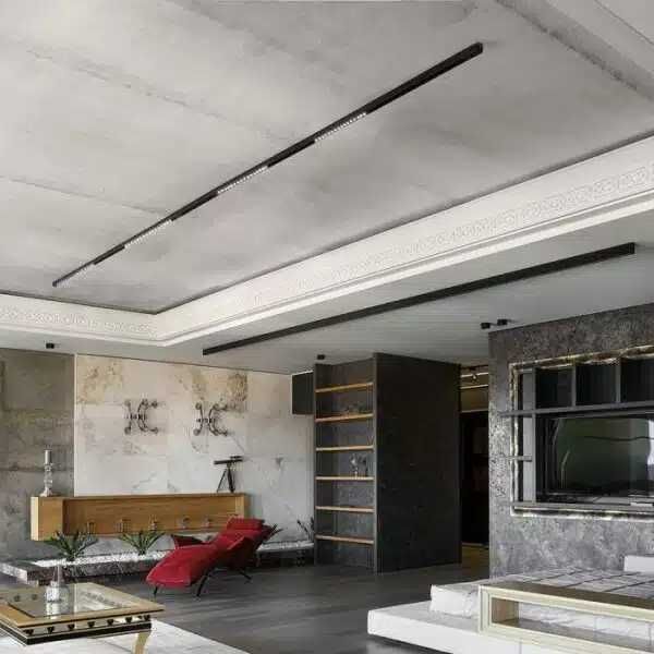 Релса за Магнитен Димируем Осветител V-tac 3в1 за Открит Монтаж 1метър