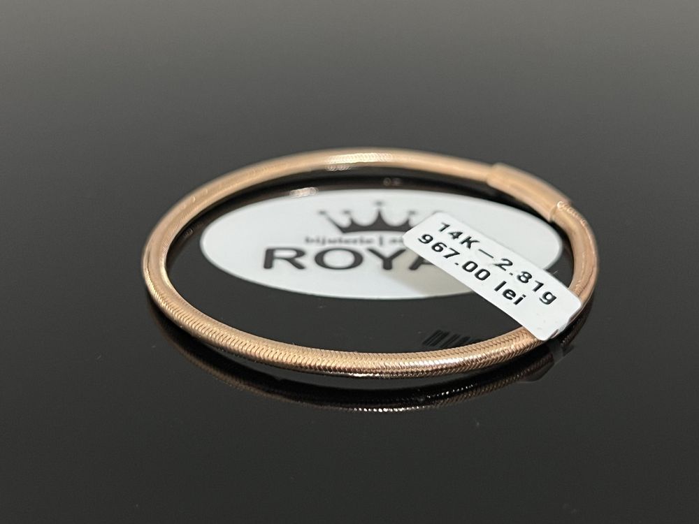 Bijuteria Royal CB : Bratara dama elastica aur 14k 2,31 grame