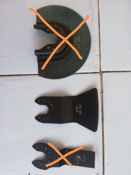 Накрайници за мултифункционален инструмент Parkside