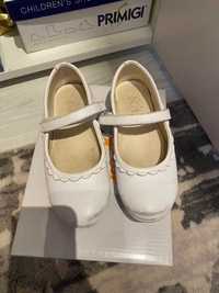 Кожени детски обувки бели, 30 размер