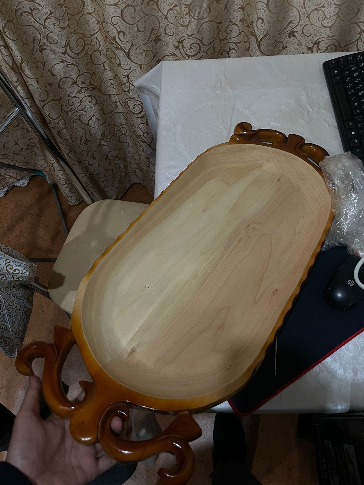 Кустарный табак из дерево