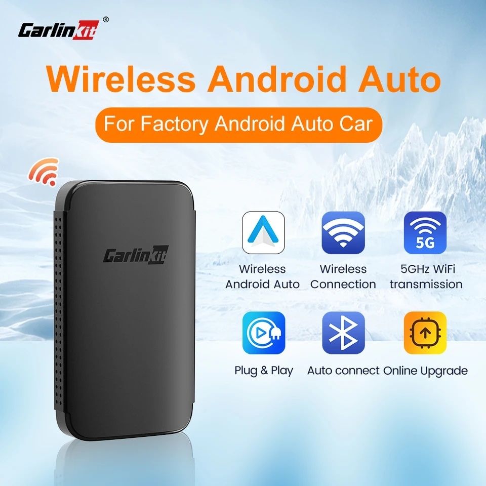 Carlinkit 4 - безжичен AndroidAuto