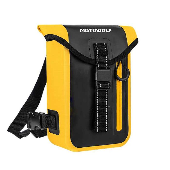 Geanta de picior impermeabila pentru motociclisti Motowolf