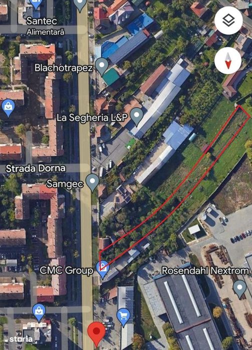 Teren intravilan - strada Lucian Blaga