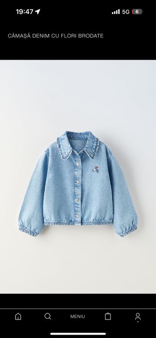 Geaca zara marimea 116